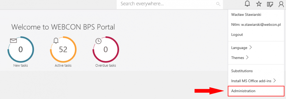 The image shows how to add a local group from the Portal level